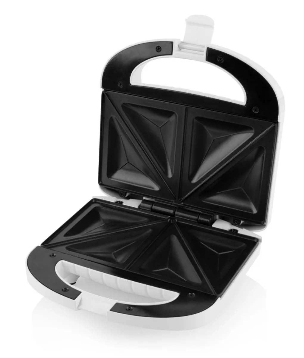 Sandwich maker GALLET SAUMUR CRO625, 800 W, 4 sandwich-uri triunghiulare, alb - imagine 6