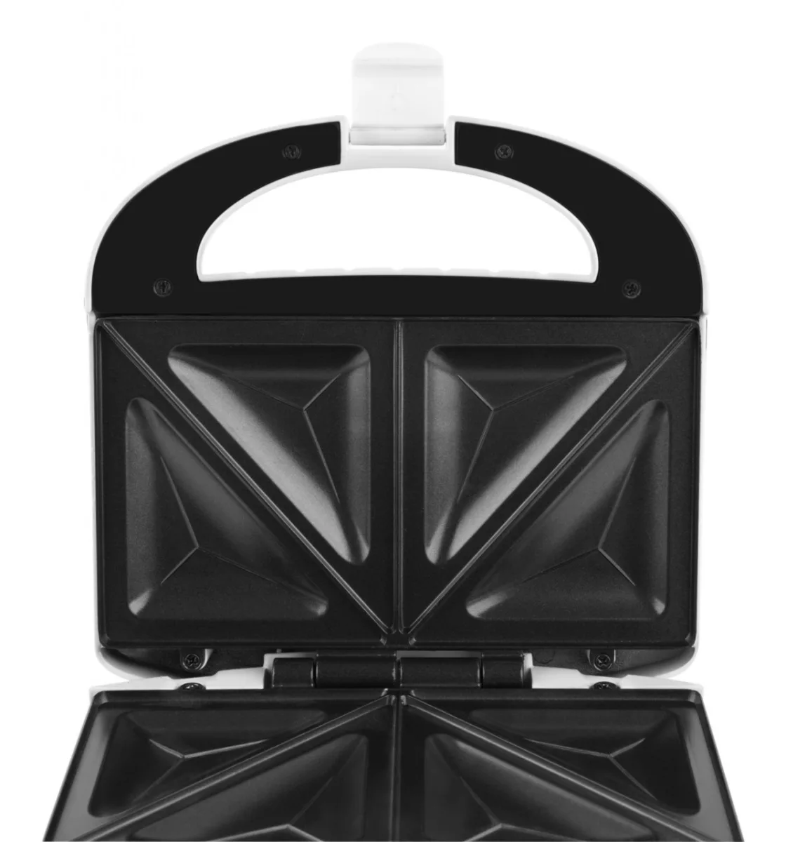 Sandwich maker GALLET SAUMUR CRO625, 800 W, 4 sandwich-uri triunghiulare, alb - imagine 7