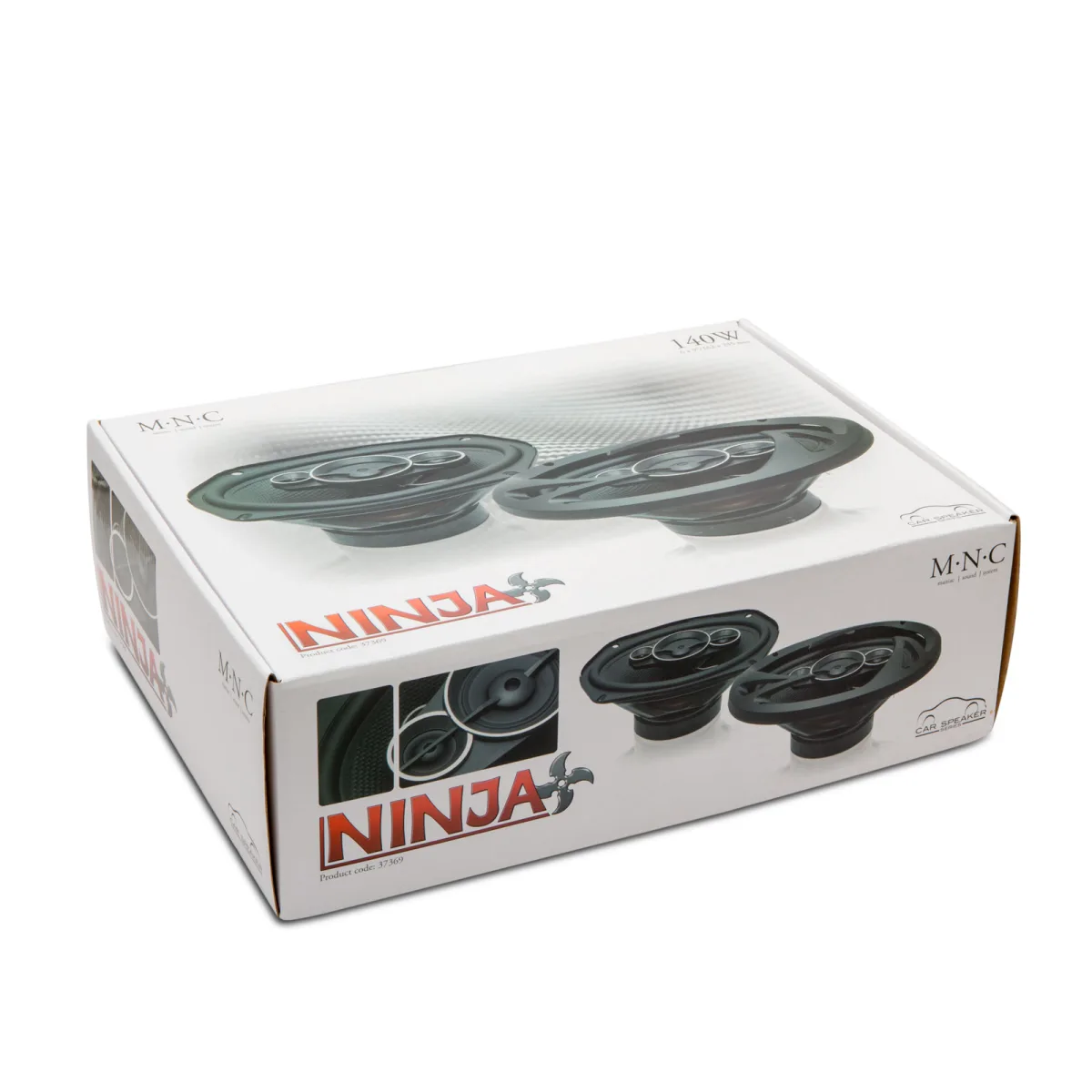 Difuzoare auto 6x9 inch, 140W, 4 ohm, 42Hz 20kHz, set 2 buc, MNC Ninja - imagine 5
