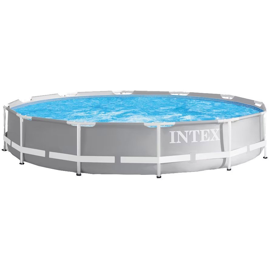 Piscina cadru metalic Intex Prism Frame, 305×76 cm, 4.500 litri