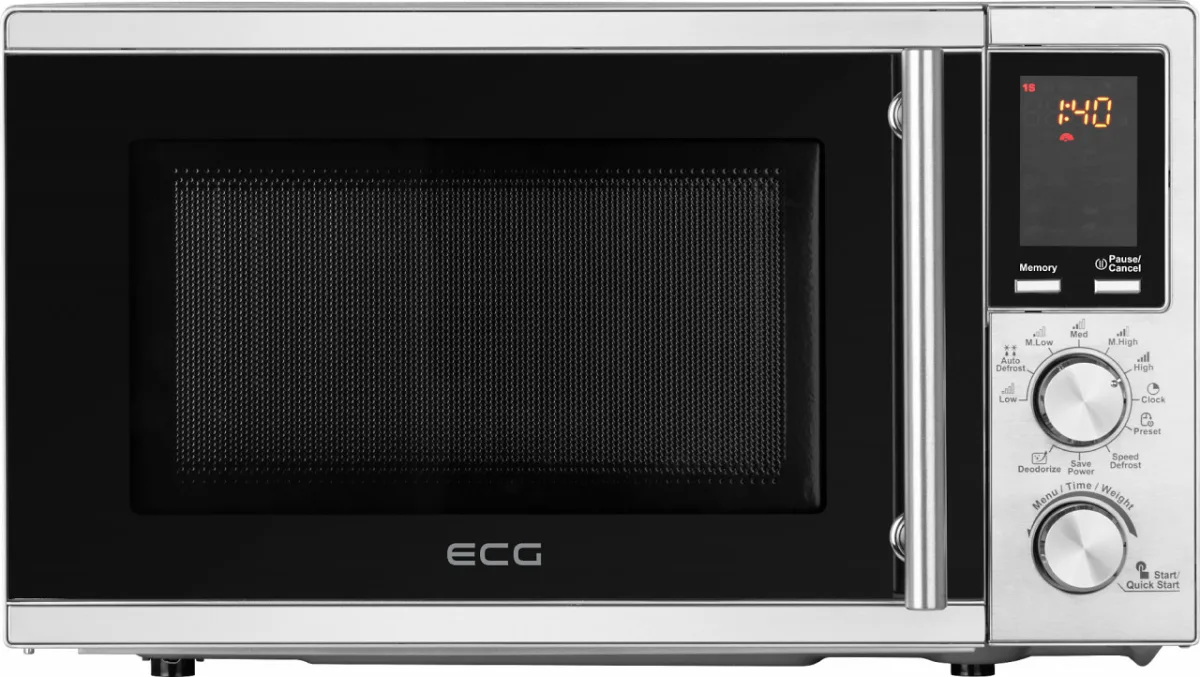 Cuptor cu microunde ECG MTD 2072 SE, 20L, 700W, 8 programe, 5 niveluri de putere - imagine 3
