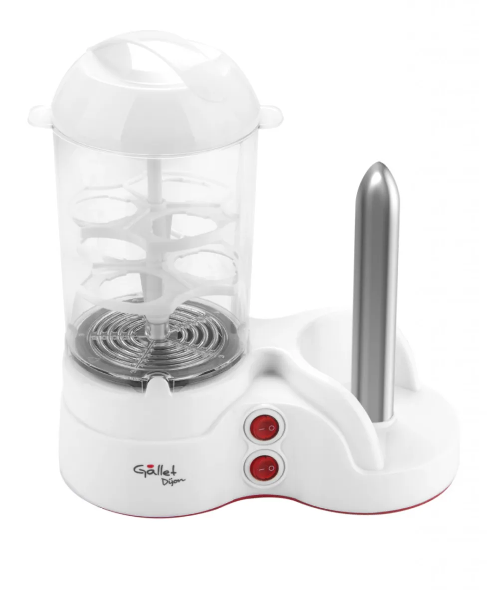 Aparat de preparat Hot Dog GALLET Gourmet MAH50, 380 W, 1 tepusa, accesorii pentru oua