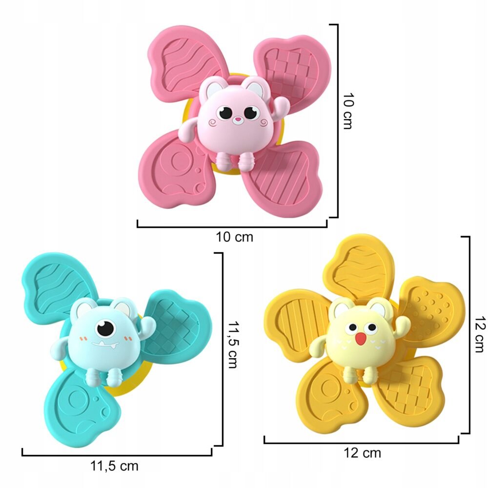 set 3 jucarii interactive, model "fidget spinner j001" pentru copii sau bebelusi 4 Set 3 jucarii interactive, model "FIDGET SPINNER J001" pentru copii sau bebelusi - imagine 4