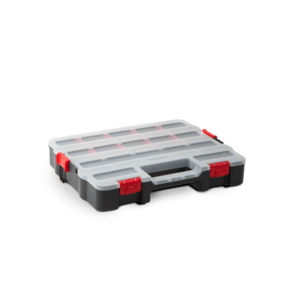 Cutie Organizatoare Stivuibila pentru Suruburi si Accesorii, 9-17 Compartimente, 270x330x60 mm