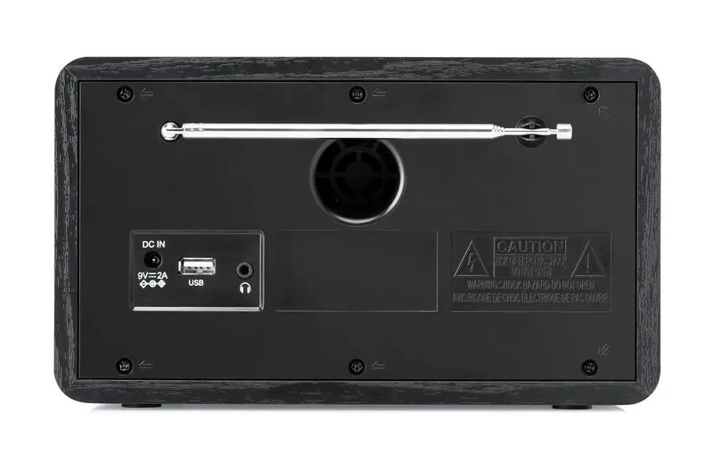 Internet radio JVC RA-E814B, 5W RMS, tuner DAB+/FM, Bluetooth, ecran color 2,4 inch, negru - imagine 2