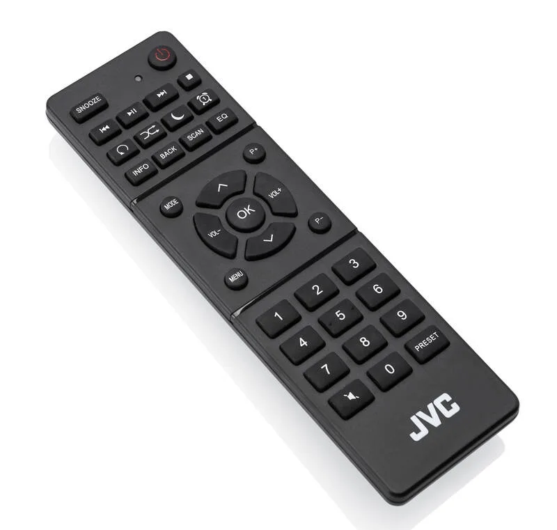 Internet radio JVC RA-E814B, 5W RMS, tuner DAB+/FM, Bluetooth, ecran color 2,4 inch, negru - imagine 4