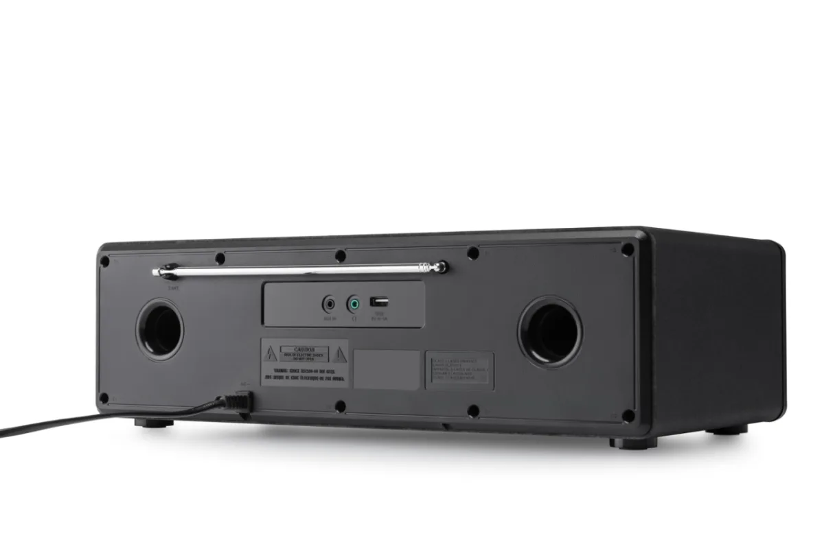 Sistem audio JVC ALL-IN-ONE RD-E984B, 2 x 25W, Radio internet, Tuner Digital Dab+/FM, Unitate CD, Bluetooth, Negru - imagine 5