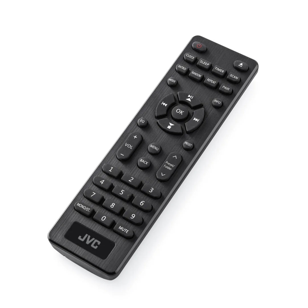 Sistem audio JVC ALL-IN-ONE RD-E984B, 2 x 25W, Radio internet, Tuner Digital Dab+/FM, Unitate CD, Bluetooth, Negru - imagine 7
