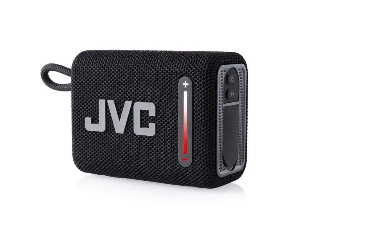 Boxa portabila JVC XS-E114B, 5W, radio FM, Bluetooth, IPX6, Litiu-ion 3,7 V / 2000 mAh, negru - imagine 5