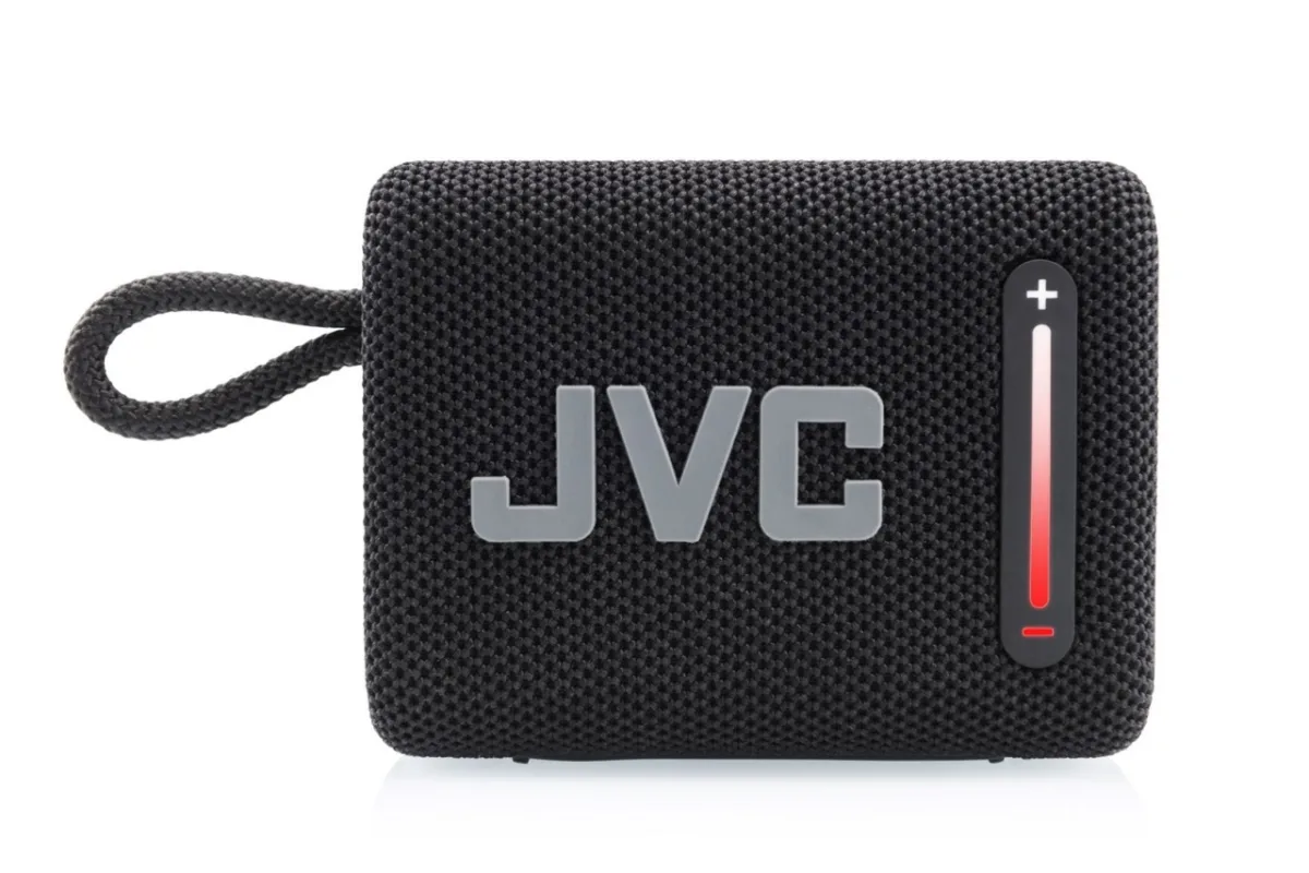 Boxa portabila JVC XS-E114B, 5W, radio FM, Bluetooth, IPX6, Litiu-ion 3,7 V / 2000 mAh, negru - imagine 7