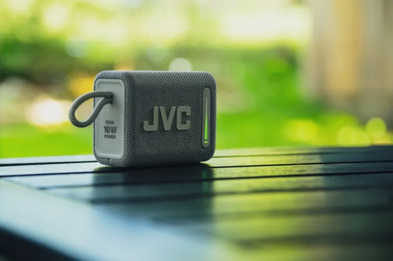 Boxa portabila JVC XS-E114B, 5W, radio FM, Bluetooth, IPX6, Litiu-ion 3,7 V / 2000 mAh, negru - imagine 8