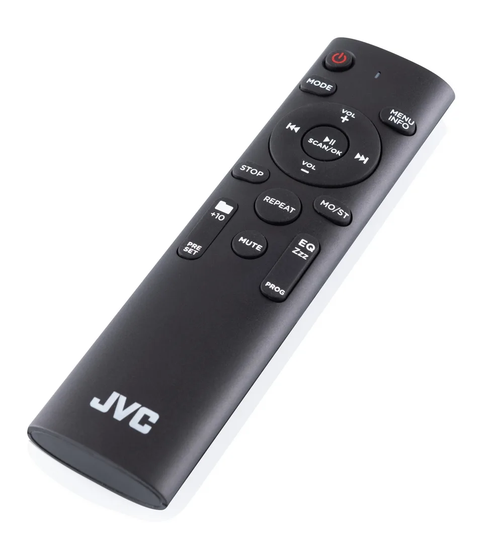 Radio cu CD JVC RD-E664B-DAB, 2x2.5W RMS, Bluetooth, USB, afisaj LCD, ceas, telecomanda, negru - imagine 11