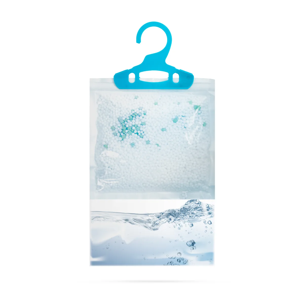 Dezumidificator suspendabil cu parfum Ocean, clorura de calciu, 230 g, pana la 30 mp