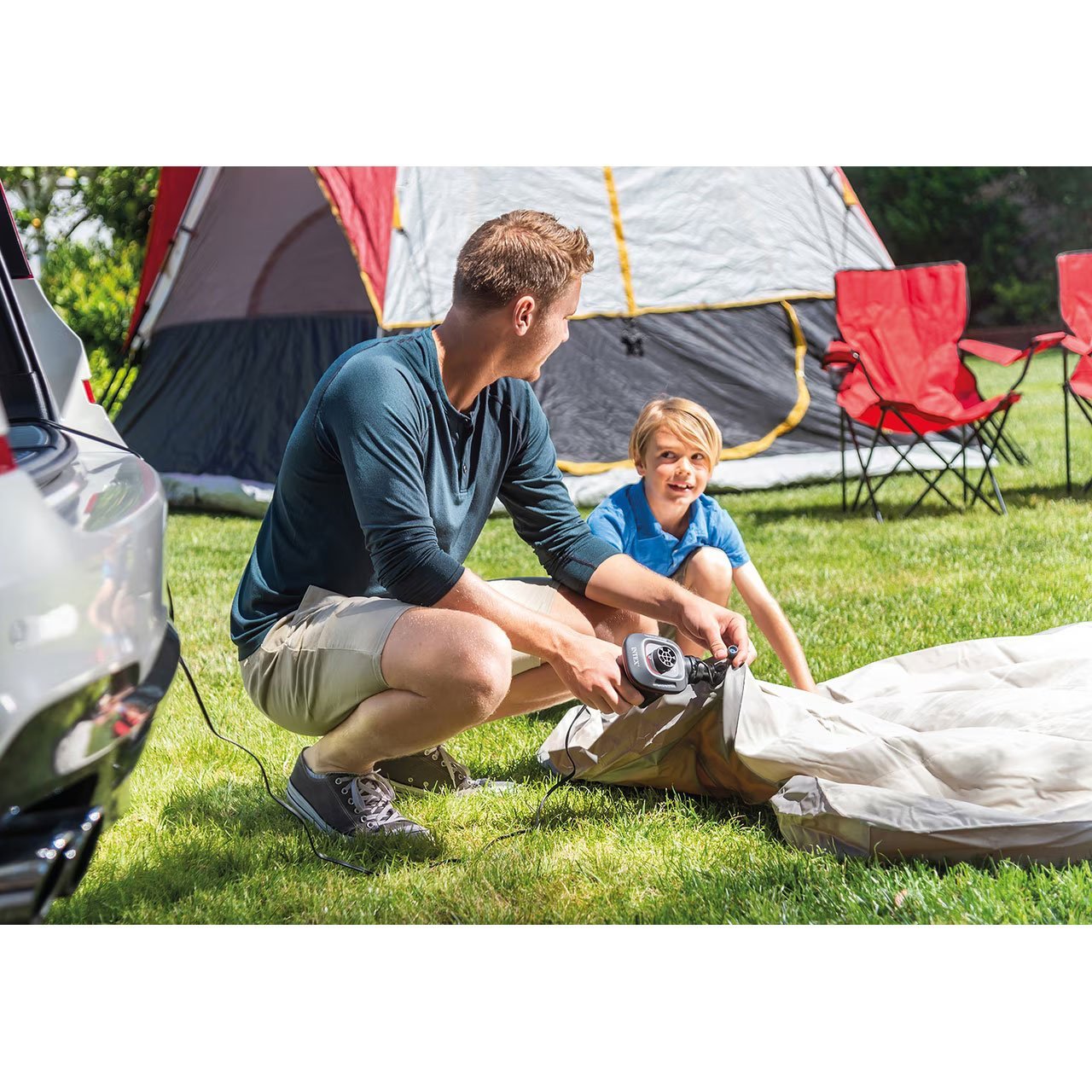 Pompa Intex Quick-Fill DC, 12V pentru obiecte gonflabile 3 Pompa Intex Quick-Fill DC, 12V pentru obiecte gonflabile - imagine 3