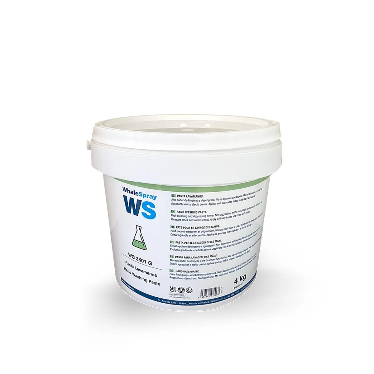 Pasta curatare maini pentru murdarie extrema WS 3501 G, 4 kg