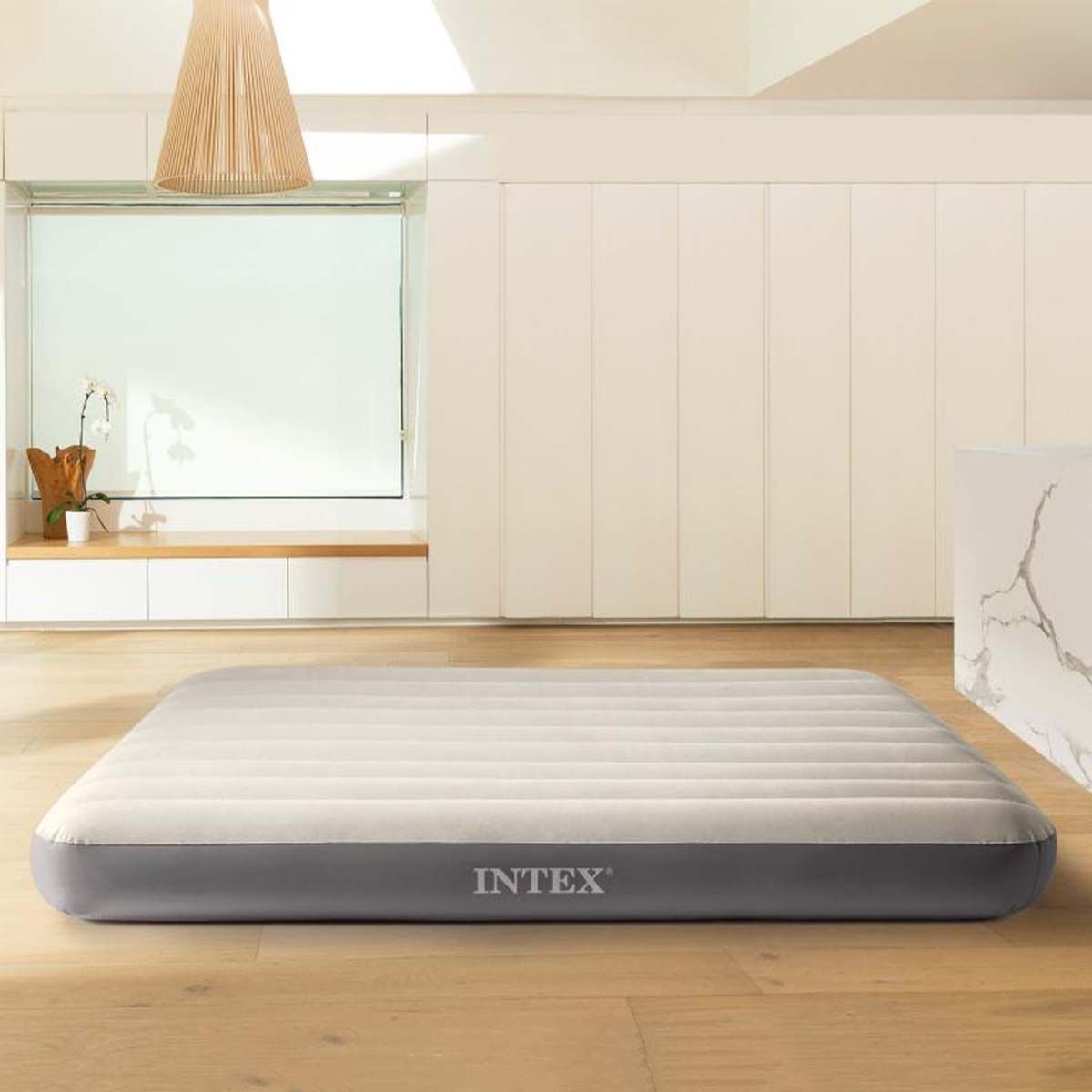 saltea intex deluxe full, 191x137x25cm 2 Saltea Intex Deluxe Full, 191x137x25cm - imagine 2