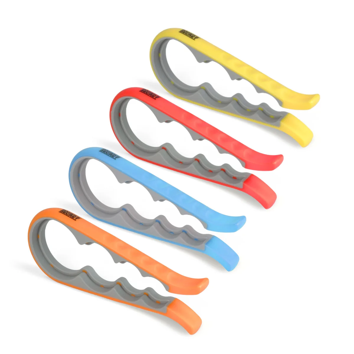 Deschizator capace si borcane Baker's Secret 23 cm, universal cu prindere multipla si design antialunecare