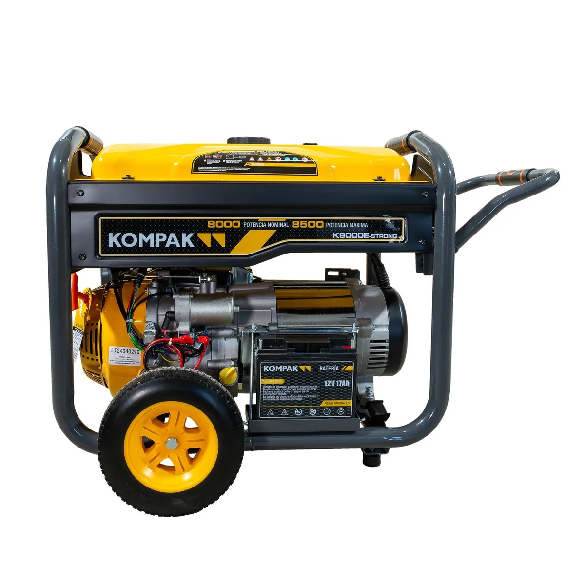 Generator pe benzina KOMPAK K9000E, 8.3 kW, monofazat, pornire electrica - imagine 13