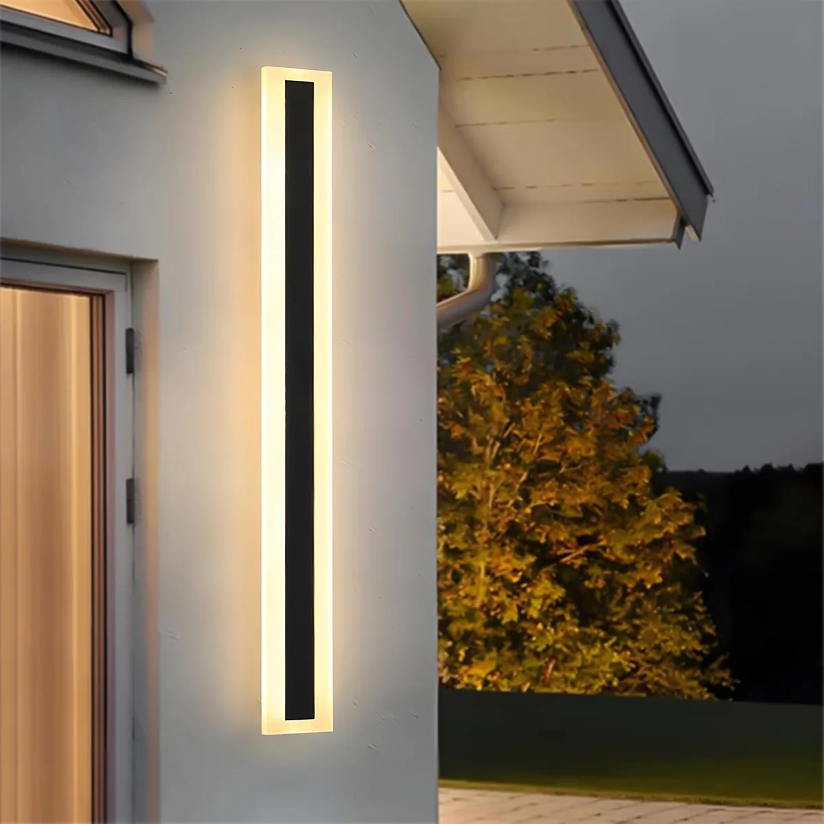 Aplica de perete LED Rovo 2835-120, Exterior Interior, 120CM, 36W, Lumina calda, IP65