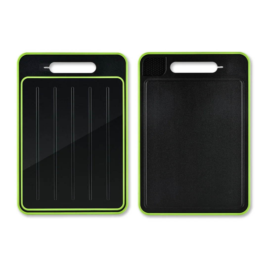 Tocator de Bucatarie 4 in 1 Macvi® pentru Dezghetare Rapida si Taiere, 31 x 21 x 1 cm