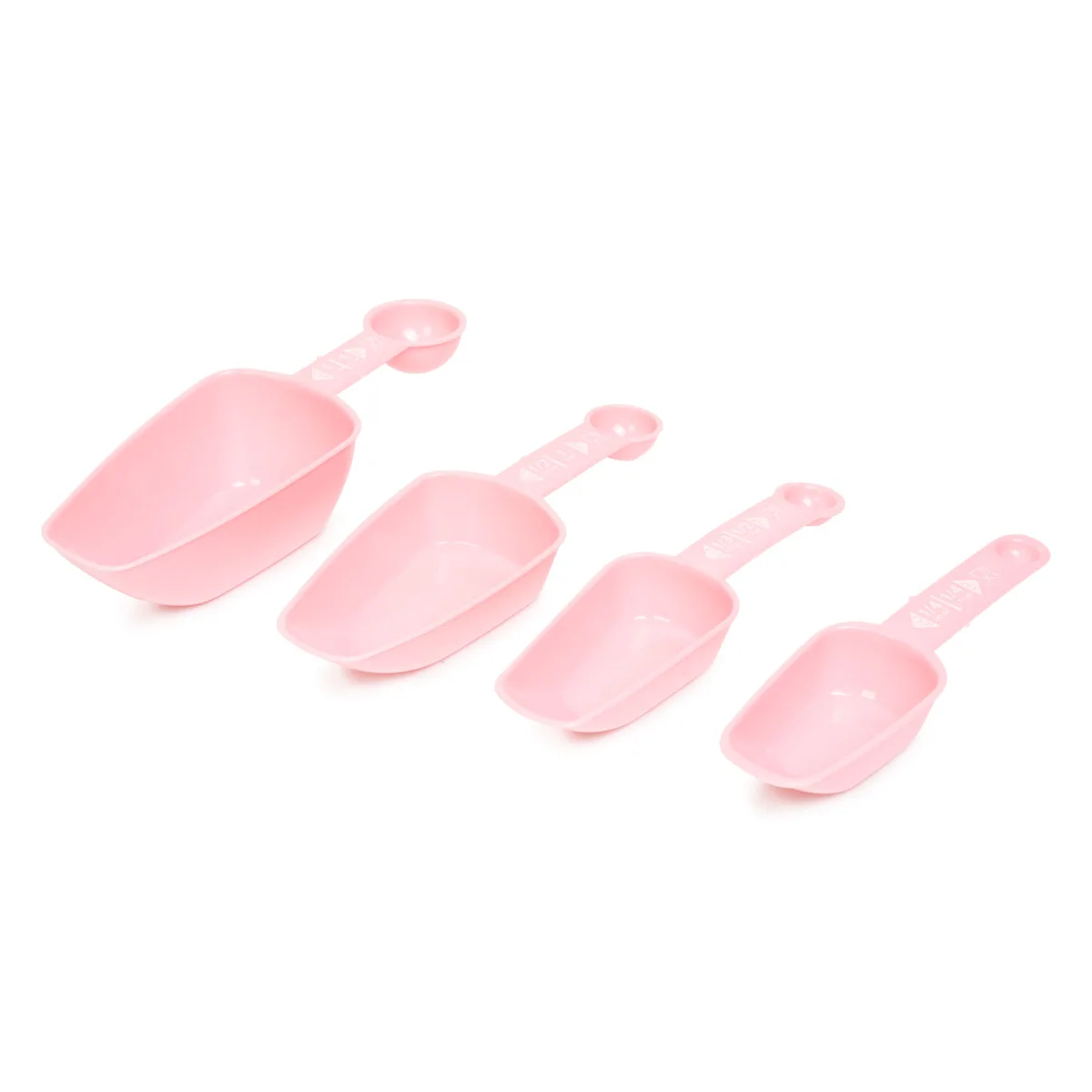 Set linguri masuratoare 4 buc, dozare precisa ml, pentru gatit si copt, plastic - imagine 2