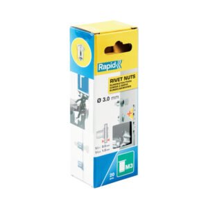 Set 20 nituri cu filet tip piulita M3, 1.5 mm Rapid 5000670