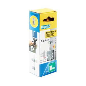 Set 20 nituri cu filet tip piulita M6, 3.0 mm Rapid 5000673