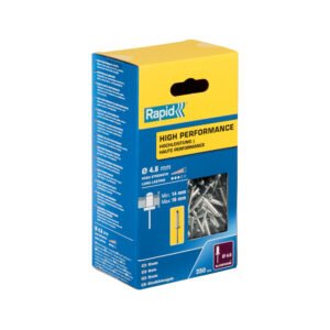 Set 250 de nituri high performance, ?4.8 x 20 mm Rapid 5001439