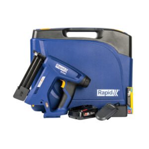 Set pistol capsator cu acumulator si incarcator BTX553, functional cu capse No.53 si cuie No.8, Bosch Power for All Alliance Rapid 5001506, P4A