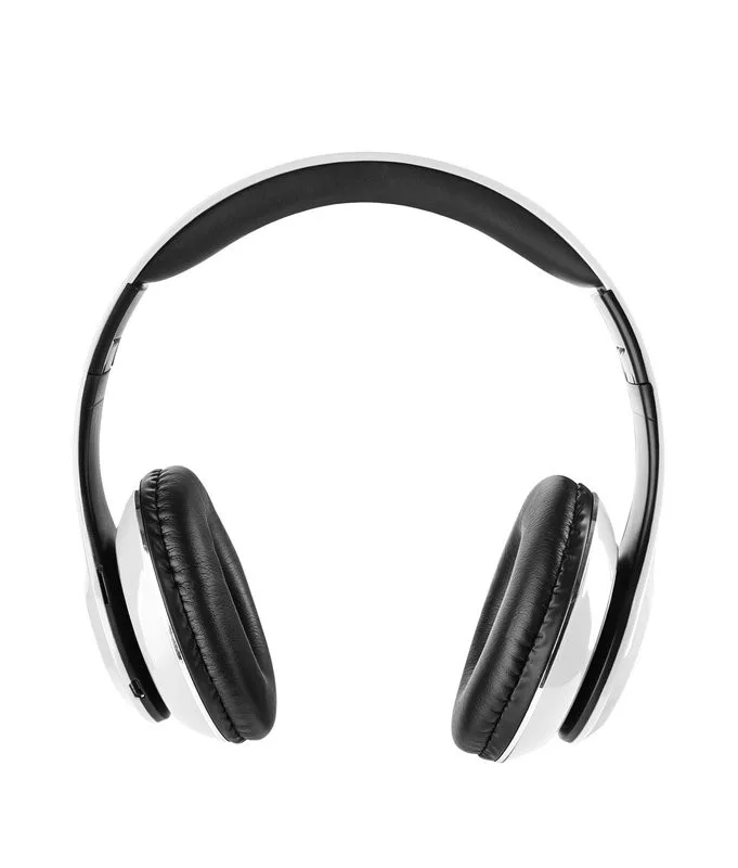 Casti audio fara fir GoGEN HBTM 41WR, Bluetooth, radioFM incorporat, microfon, alb cu rosu - imagine 7