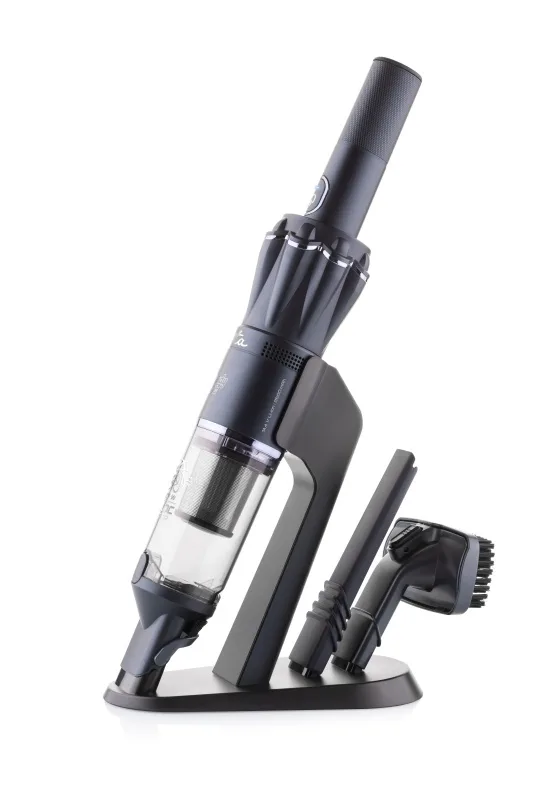 Aspirator de mana ETA Handy Jet 3427 90000, motor digital BLDC 120 W, Li-Ion 2600 mAh/14.4 V, gri