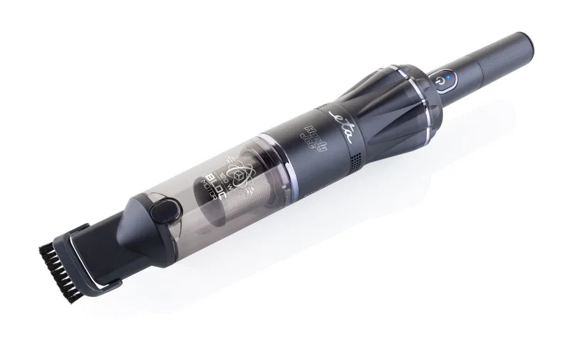 Aspirator de mana ETA Handy Jet 3427 90000, motor digital BLDC 120 W, Li-Ion 2600 mAh/14.4 V, gri - imagine 4
