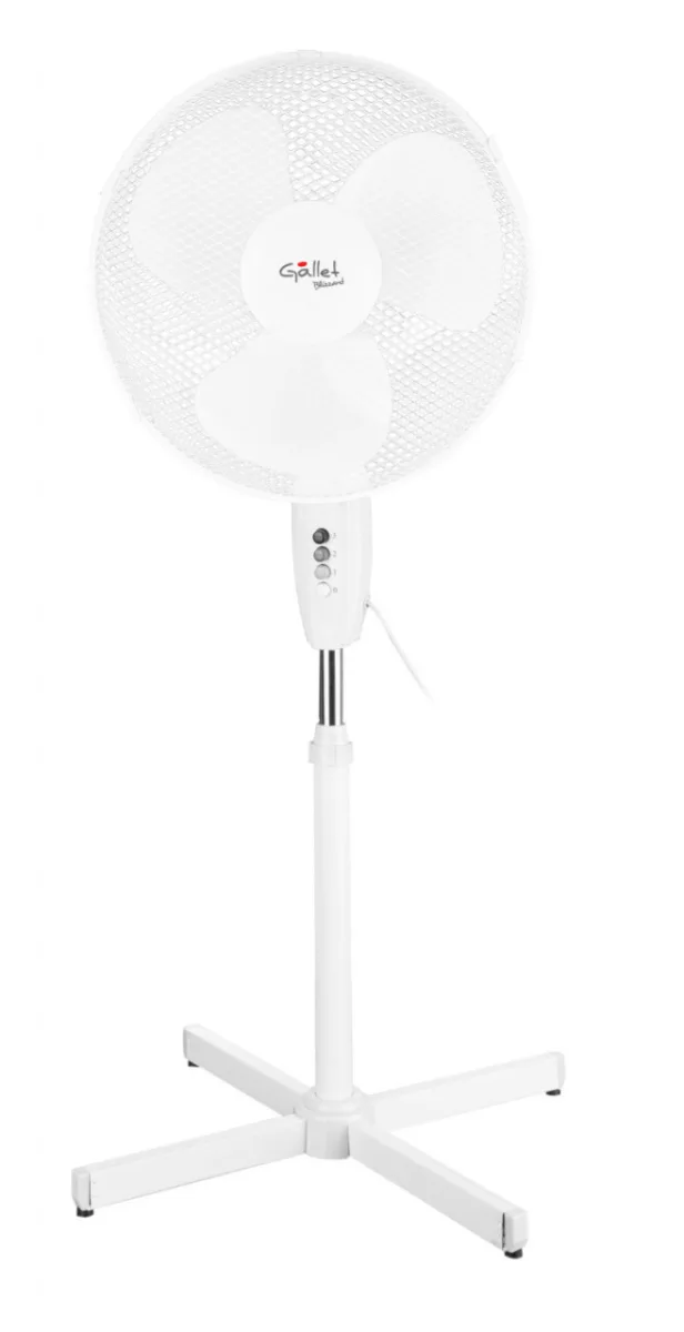 Ventilator cu picior GALLET VEN16S, 45W, diametru 40 cm, 3 viteze, oscilatie, zgomot redus - imagine 6