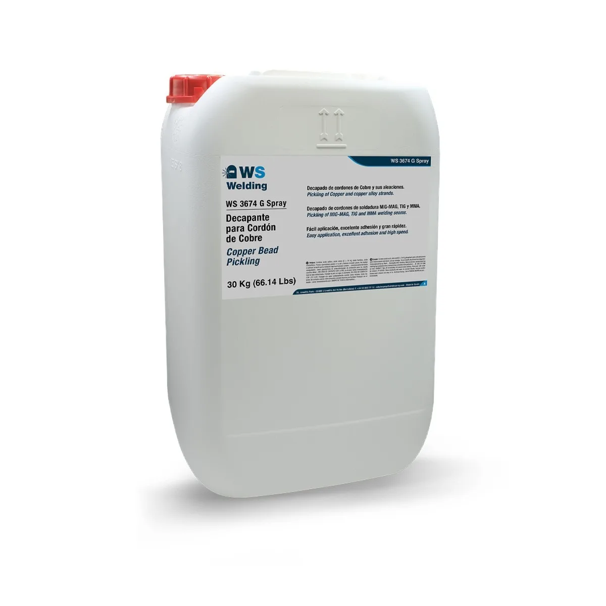 Lichid decapant pentru cupru prin pulverizare WS 3674 G, bidon 30 kg
