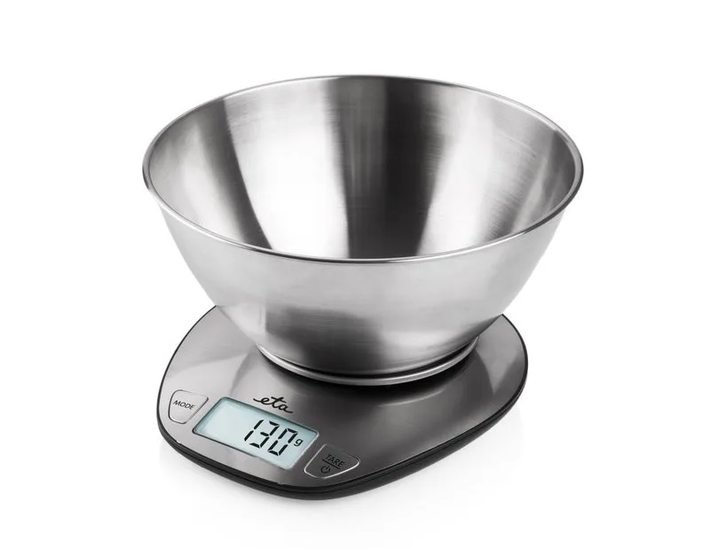 Cantar de bucatarie ETA DORI 6778, 5 Kg, precizie 1g, TARA, otel inoxidabil - imagine 4