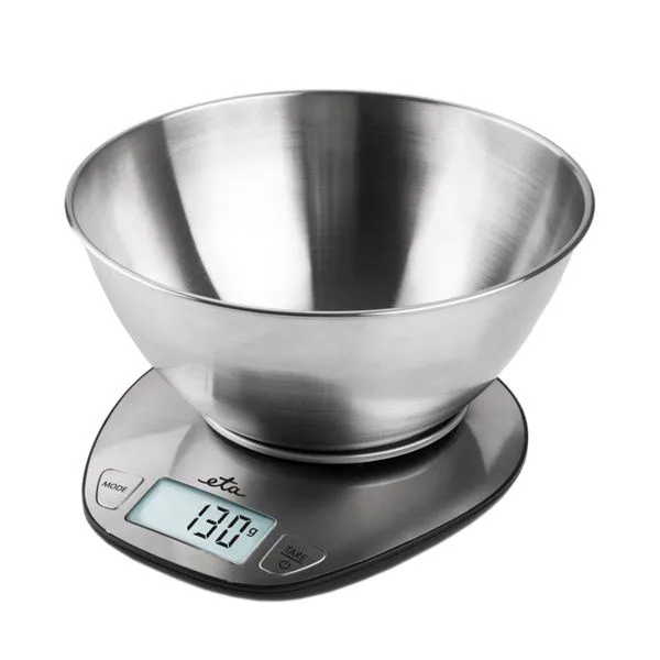 Cantar de bucatarie ETA DORI 6778, 5 Kg, precizie 1g, TARA, otel inoxidabil - imagine 11