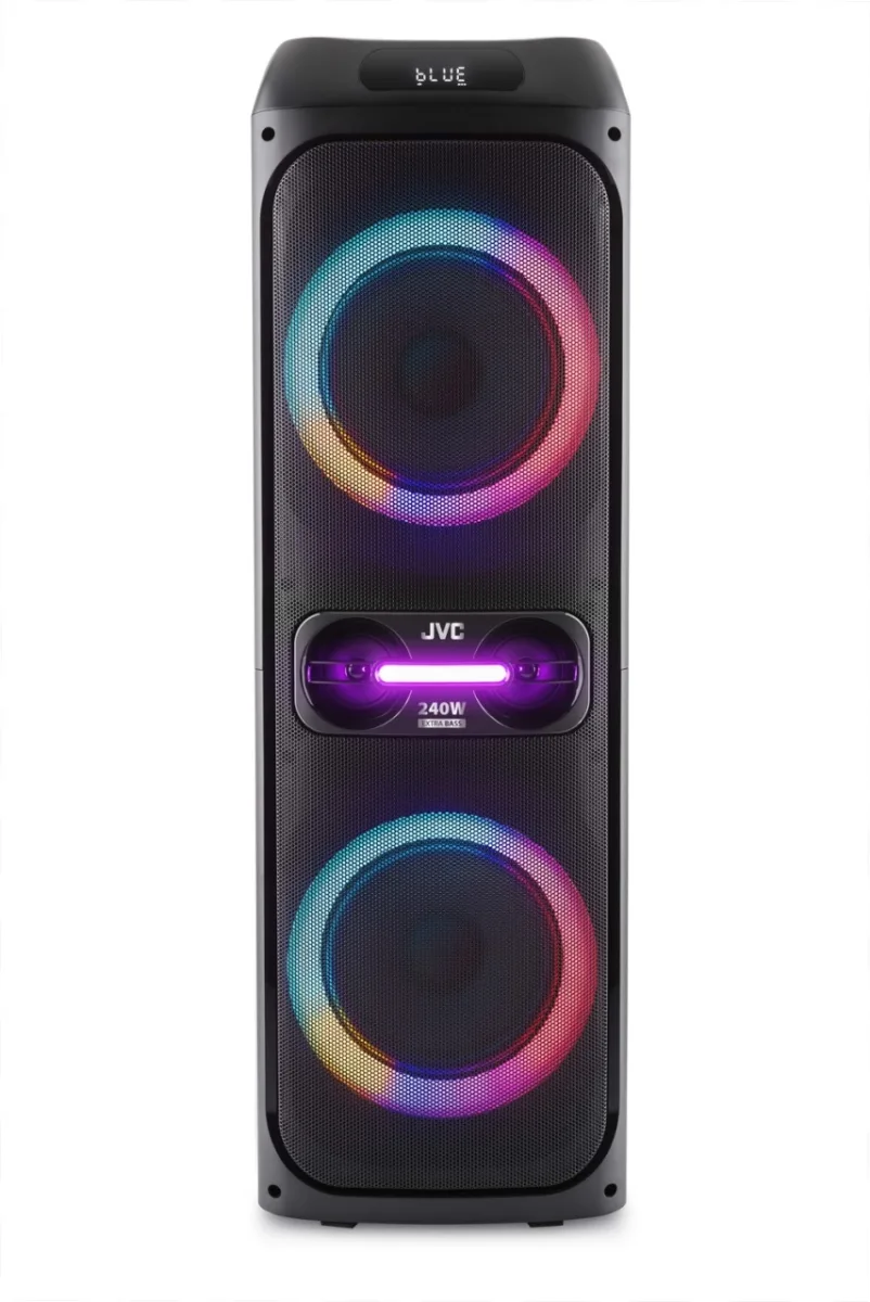 Sistem audio JVC XS-EP624B, 240W (RMS), Bluetooth, USB, Radio FM, Microfon, AUX IN, Intrare chitara, Negru - imagine 2