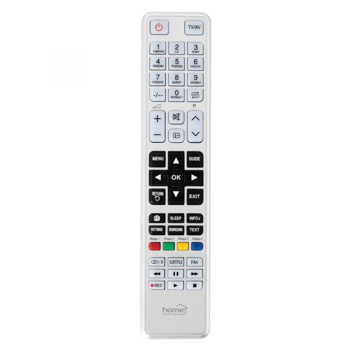 Telecomanda universala TV 9in1 pentrumarci Samsung LG Sony Panasonic Toshiba Philips Hisense Sharp Grundig URC ALL