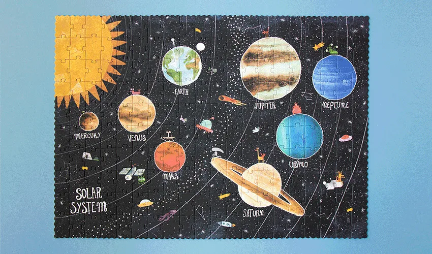 Puzzle Descopera cosmosul, Londji - imagine 3
