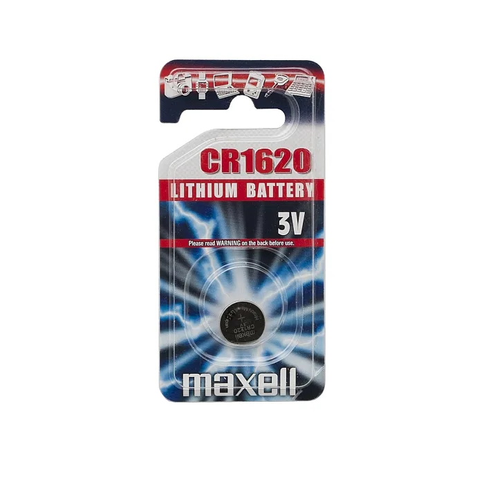 Baterie CR1620 3V litiu, 1 buc, baterie buton, pentru ceas /telecomanda /electronice