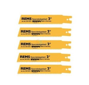 REMS Pachet special de 5 lame de fierastrau 2″/140-3.2 pentru REMS Cat VE, Tiger/VE/SR, Akku-Cat 22 V VE 561001