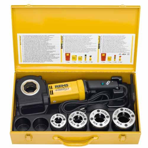REMS Clupa electrica de filetat Amigo set R 1/2-3/4-1-1 1/4″ 530020