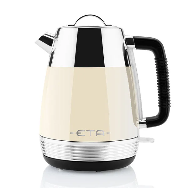 Cana electrica fierbator ETA Storio 918640, 2150 W, 1.7 L, otel inoxidabil, design retro, bej - imagine 9