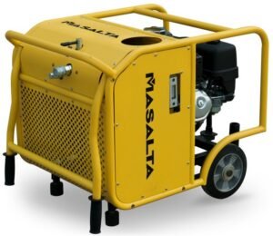 Unitate hidraulica, Masalta MHP13/30-4U 138 bar, 30 L/min, Honda GX390, benzina