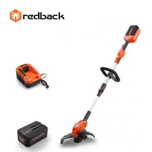 Pachet Trimmer gazon cu acumulator Redback E312D+EP60+EC50 40V/6Ah, incarcator 40V/5A