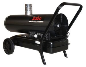 Tun de aer cald Zobo ZB-H170, ardere indirecta, 50kW