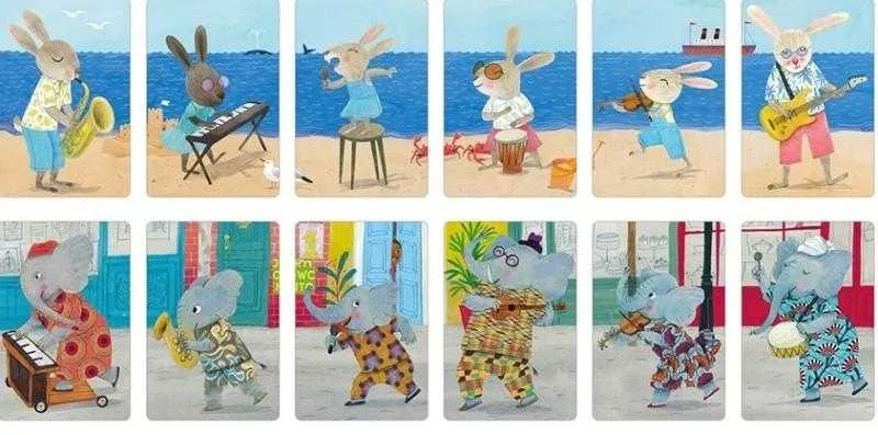 Joc de carti Orchestra fantastica, Londji - imagine 3