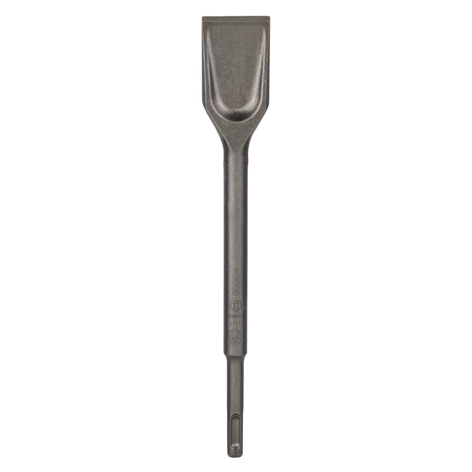 bosch dalta spatulata cu caneluri sds plus 250x40mm 1 Bosch Dalta spatulata cu caneluri SDS PLus 250x40mm