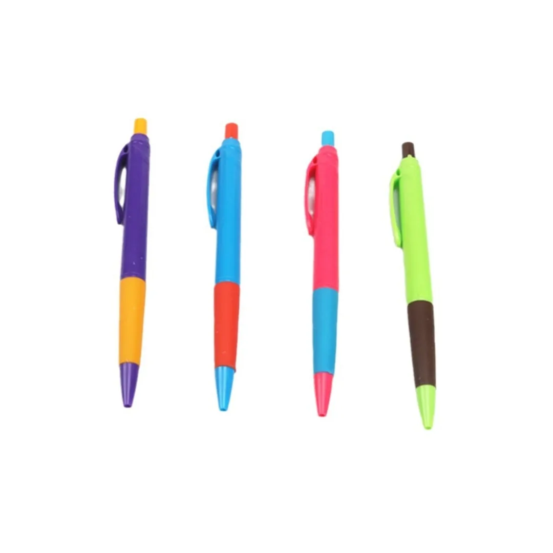 Set 60 Pixuri Colorate cu Cerneala Albastra Macvi® pentru Birou si Scoala