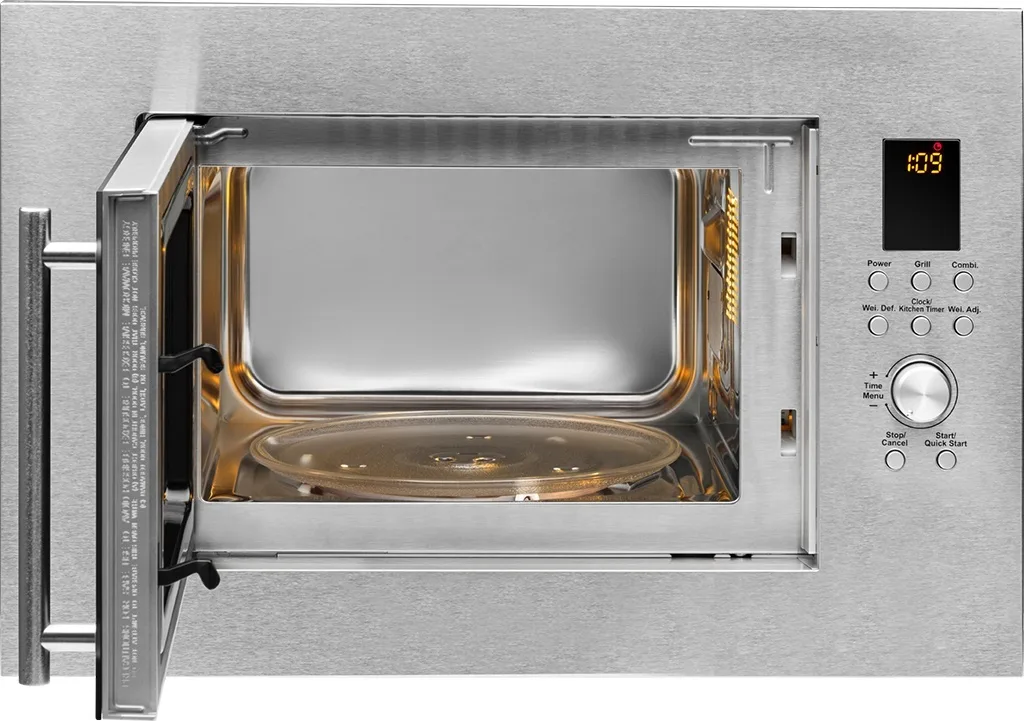 Cuptor cu microunde incorporabil ECG MTD 2390 VGSS, 23 L, interior din inox, 8 programe automate, 900 W + 1000 W - imagine 2